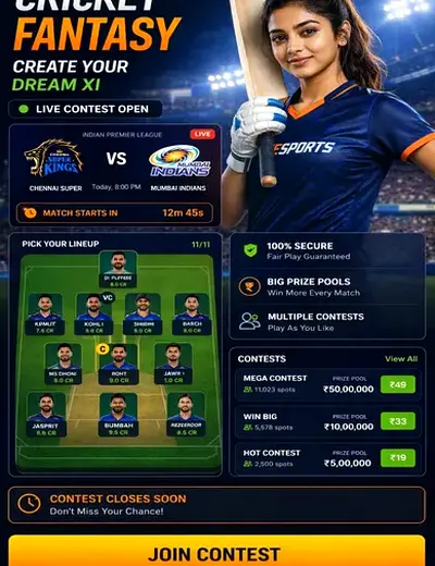Wwwafun (afun) fantasy cricket & matchday visual 3